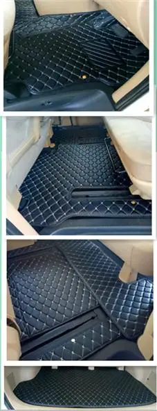 Отлично качество! Обичай автомобилни постелки на пълен комплект за правото с Hyundai H-1 8 9 11 12 седалката 2021-2007 водоустойчив килими за H1 Изображение 0