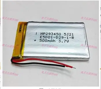 Нова Гореща 3,7 В полимерна литиева батерия 293450 303450 033450 500 ма MP4 Обзавеждане за PSP Електронна книга Акумулаторни Литиево-йонни Батерии с Голям Капацитет